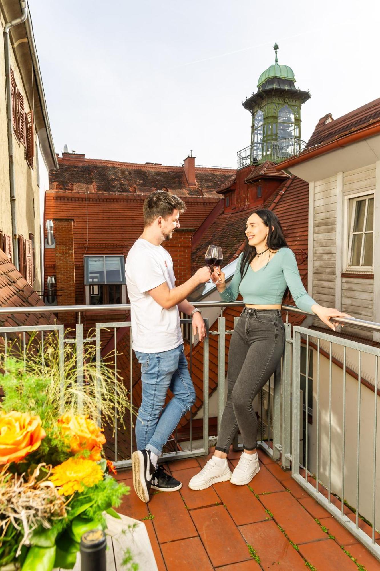 Apartments Am Glockenspielplatz Graz Ngoại thất bức ảnh